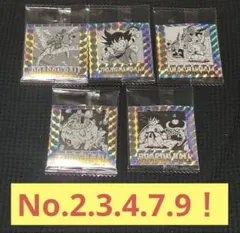 ドラゴンボール40周年　オリジナルイラストレーション　シール 20枚　バラ売り可