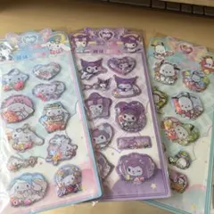 ウォーターシール　キャラクターシール4枚セット　自由組み合わせ相談可能