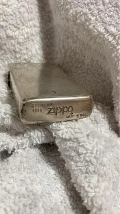 Zippo STERLING 1999年 スターリング シルバー 純銀製 スリム Zippo STERLING 1999年 スターリング シルバー 純銀製 スリム