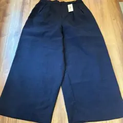 ネイビー　シューラルー　パンツ