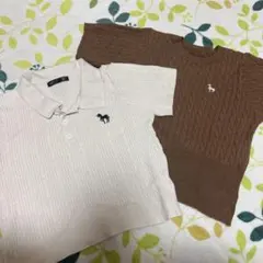 【着画あり】SHEIN 半袖ニットセット