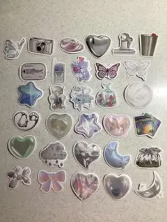 y2k シール　31枚セット　ファンタジー シール交換 ステッカー