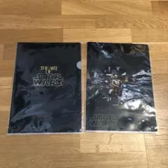 STAR WARS クリアファイル2枚セット　未使用品