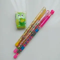 レトロ　ローラー消しゴム　すいとりっこ　ロケット鉛筆のサムネイル