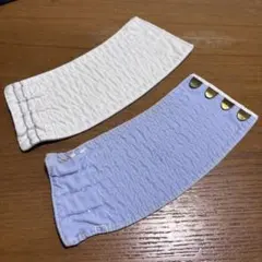 祭り衣装　白手甲　4枚こはぜ　中サイズ