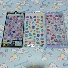 【3枚セット005】ボンボンドロップシール　3Dシール　ぷくぷくシール　格安