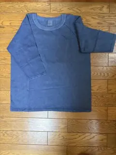 Goodwear XL ダークブルー 七分袖カットソー made in USA