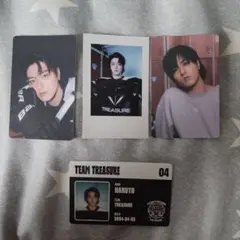 SEASON'S GREETINGS TREASURE HARUTO ４枚セット