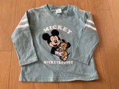 Disney ミッキー＆パピー 長袖カットソー 95サイズ