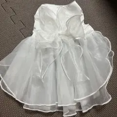 犬服　犬ドレス　犬ウェディング　ワンピース　Sサイズ