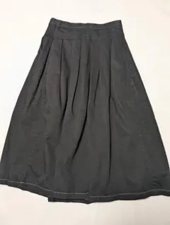 プリーツスカート ロングスカート