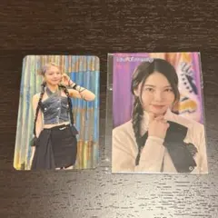 NiziU AYAKA RISE UP 店舗特典 フォトカ ステッカー