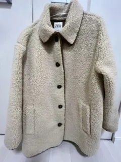 ZARA ボアコート