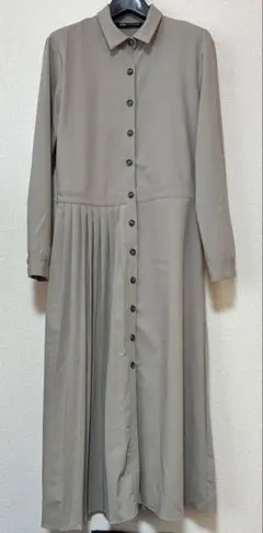 ZARA 長袖ワンピース XS 7901 910 806 オリーブ