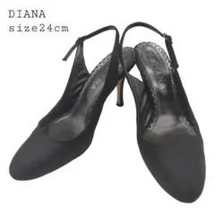 ダイアナ　パンプス　ピンヒール　バックストラップ