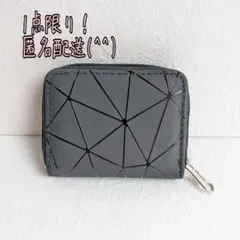 １点限り！ミニ財布 コインケース 小銭入れ カードケース ブラック 黒 大容量