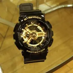 CASIO　G-SHOCK　GA-110GB ブラック&ゴールドシリーズのサムネイル