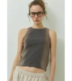 alexia stam / Sprayed Rib Tank Top Sサイズのサムネイル
