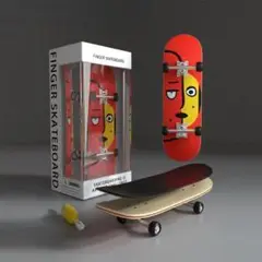 木製　ベアリング付き指スケ フィンガーボード Finger Skateboard