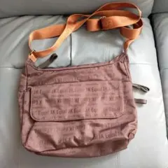 Equal JK コシノジュンコ　ナイロンショルダーバッグ ブラウン