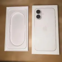 Apple iPhone16 白色 空箱のサムネイル