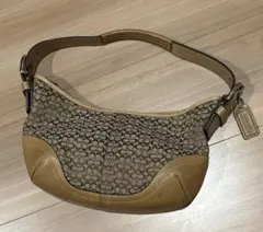 COACH コーチ シグネチャー ミニホーボー ワンショルダーバッグ 