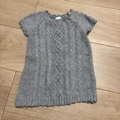 ニットワンピース　4-6m