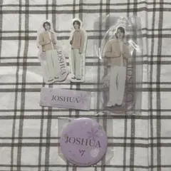 SEVENTEEN ジョシュア 一番くじ ステッカー マグネット　アクスタ