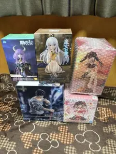 【未開封・未使用品】プライズフィギュア 5点セットまとめ売り