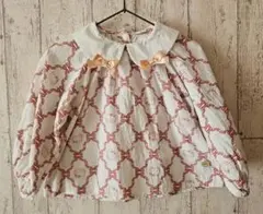 fufufuta リボン柄 長袖シャツ2枚セット