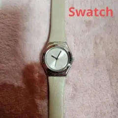 Swatch ベージュ アナログ時計