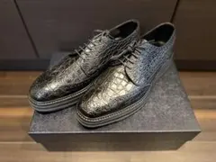 PRADA レザーシューズ 2EG015 クロコ