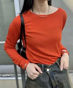 mystic シアーロングTシャツ