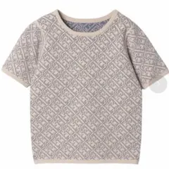eimy istoire ES spring monogramリバーシブルニットのサムネイル