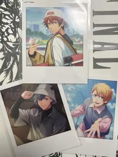 うたプリ インスタントフォト風カード 音也、翔、藍