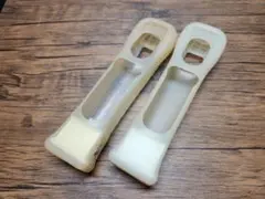 Wiiリモコン　モーションプラス 2個セット　Wiiコントローラー任天堂【白】①