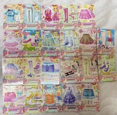 アイカツカード　キュート　22枚セット　エンジェルシュガー　オーロラファンタジー