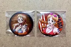 ワンピース 麦わらストア SET SAIL! セブンイレブン 缶バッジ ナミ