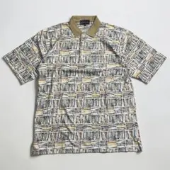 個性派古着 VINTAGE 90s~ 昭和レトロ ビンテージ 切替ポロシャツ 