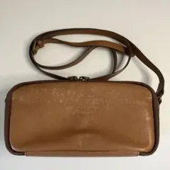 Dakota レザー ショルダーバッグ ブラウン お財布ショルダー - メルカリ