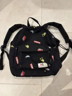 【美品】MEI トミカ 刺繍　ブラック リュック S 4.5L