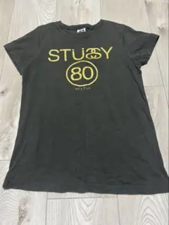 STUSSY Tシャツ Mサイズ ブラウン