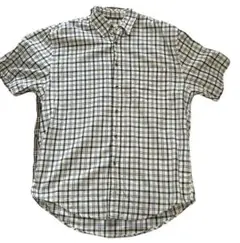 Eddie Bauer 半袖シャツ チェックシャツ