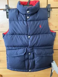 ラルフローレン　ダウンベスト　リバーシブル　キッズ　サイズ120