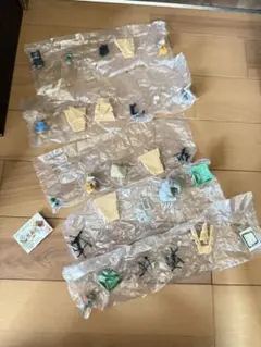 どうぶつキャンプ　5種類セット　カプセルトイ 動物キャラクター フィギュアセット