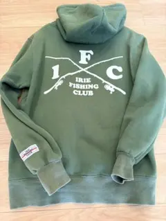 IRIE FISHING CLUB パーカー オリーブ XXL
