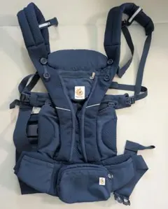 美品 ergobady エルゴベビー オムニ360 抱っこ紐 ネイビー - メルカリ