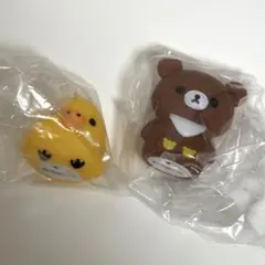 リラックママスコットライト　ガチャ　キイロイトリ　チャイロイコグマ