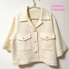 ジャーナルスタンダード 開襟襟ソフトジャケットトップス