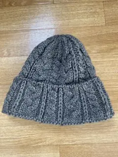ベーシックエンティ ケーブル編み ニット帽 57~59cm